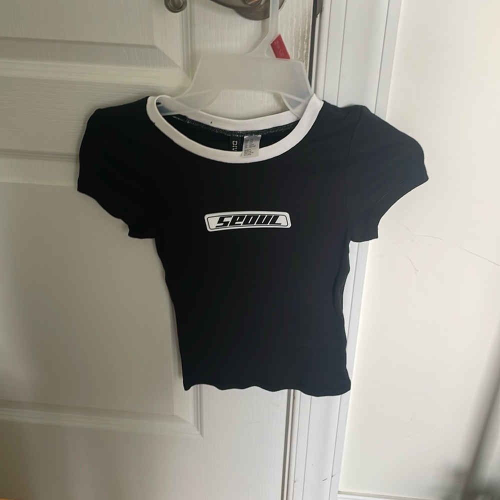 H and M crop top